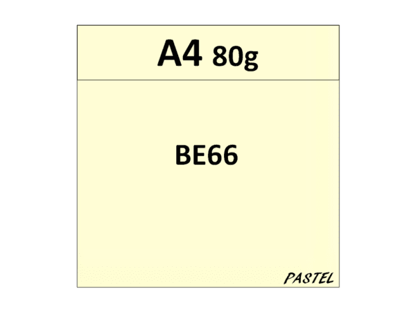 papier A4 80G kolor BE66 beż