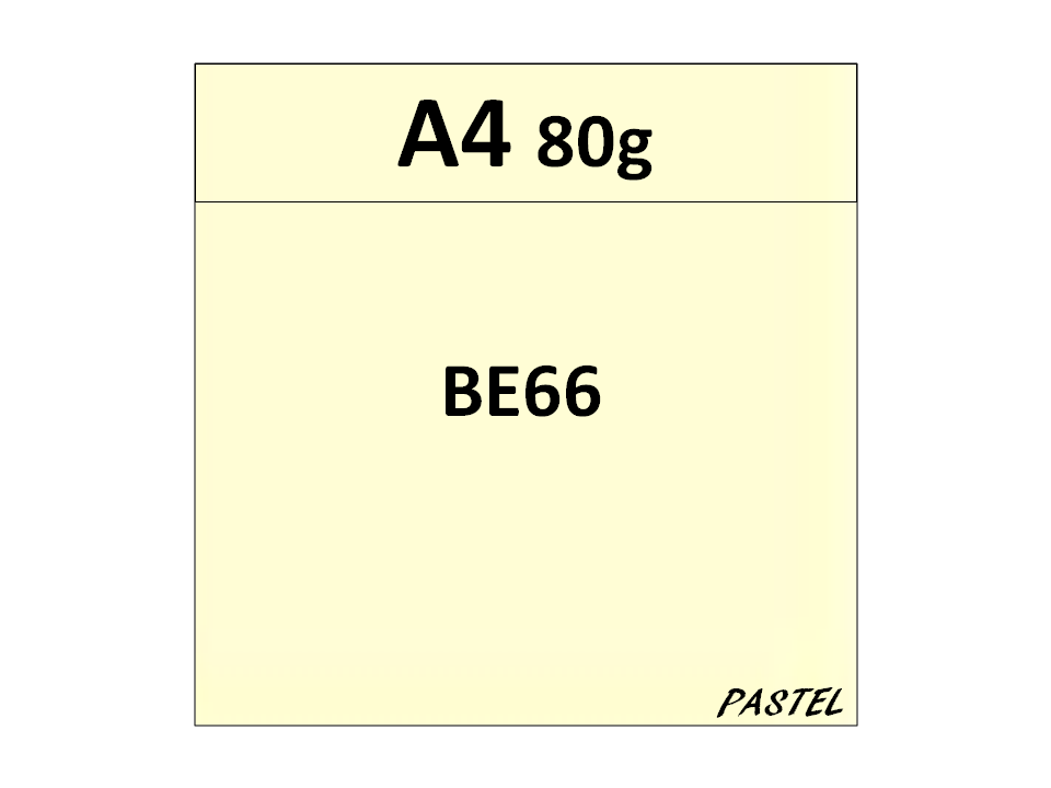papier A4 80G kolor BE66 beż