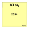 Papier kolorowy A3, 80g/m2, trend ZG34, 500 arkuszy