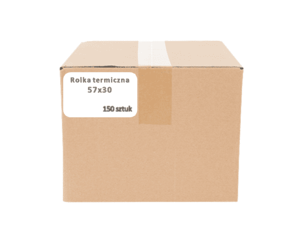 Rolki termiczne 57x30, KARTON 150 sztuk