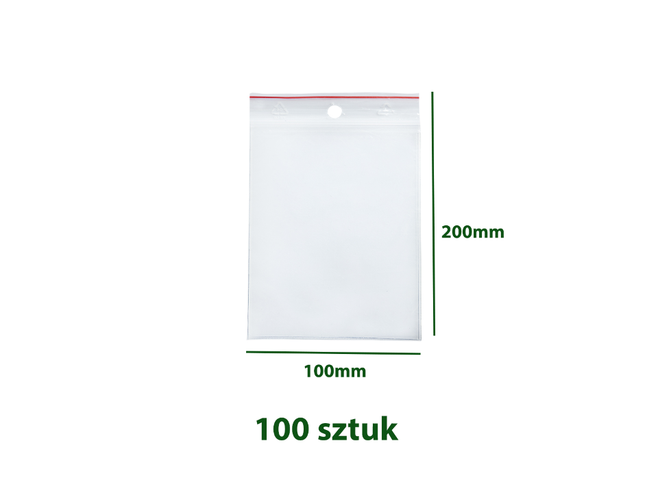 woreczki strunowe 100x200 100 sztuk