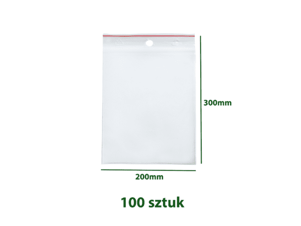 woreczki strunowe 200x300 100 sztuk
