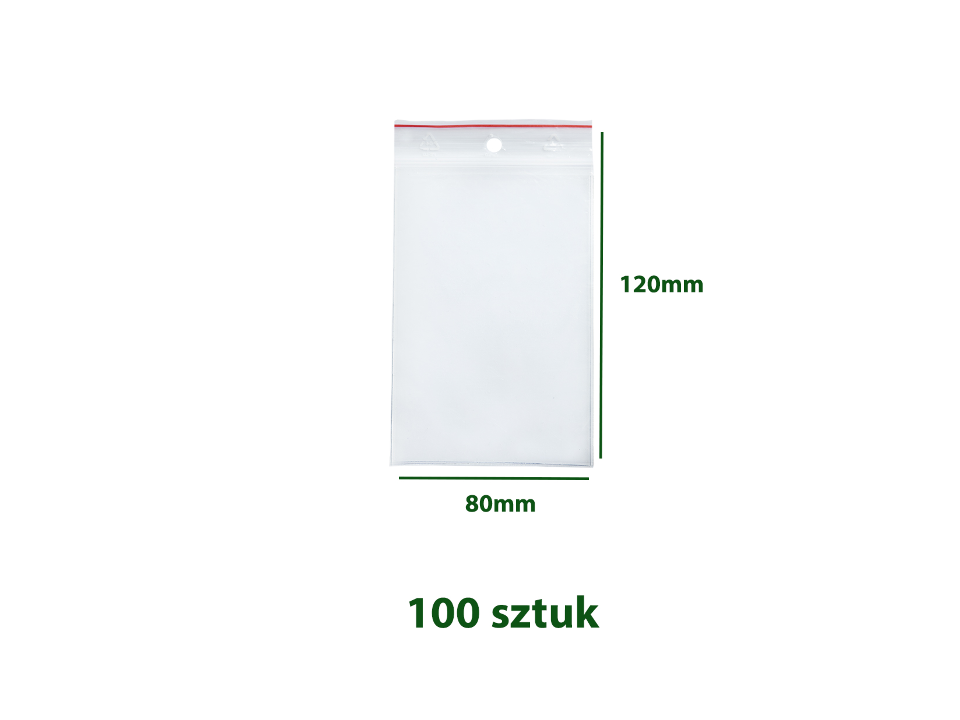 woreczki strunowe 80x120 100 sztuk