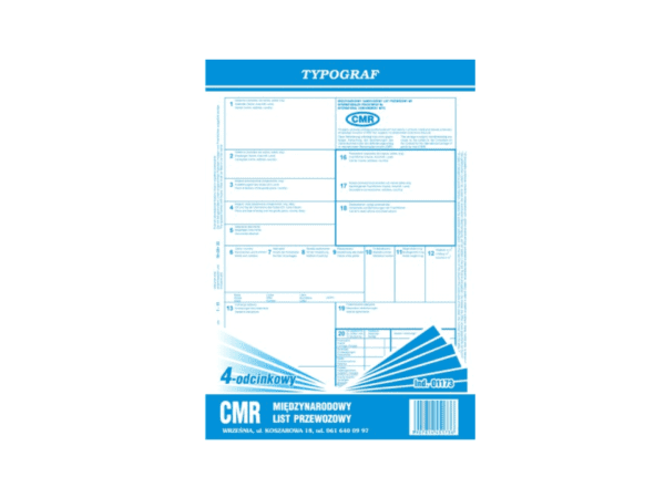 CMR A4 4-odcinkowy