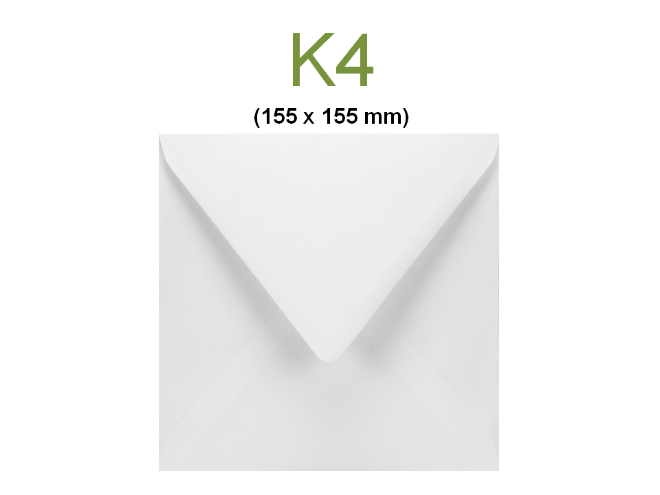 koperta papeteryjna 155x155 biała