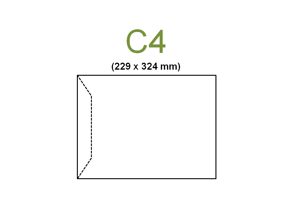 koperta C4 HK biała