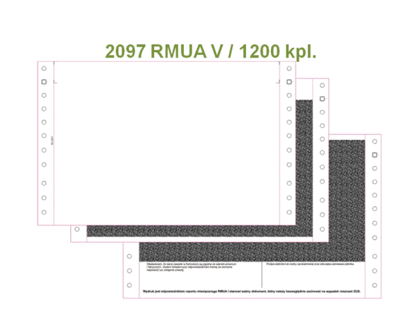 koperta utajniona RMUA V wz 2097