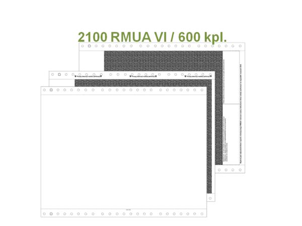 koperta utajniona RMUA VI wz 2100