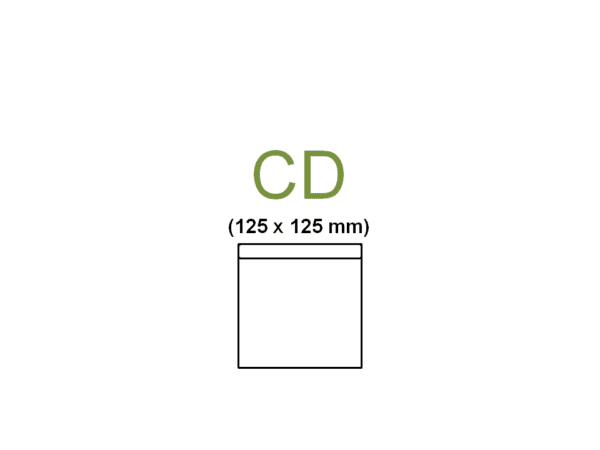 koperta na CD biała