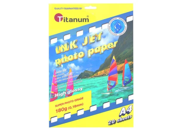 papier fotograficzny A4 180g gloss