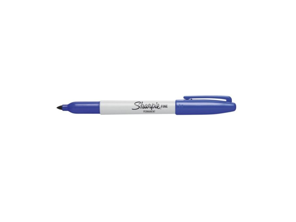 marker permanentny SHARPIE FINE niebieski