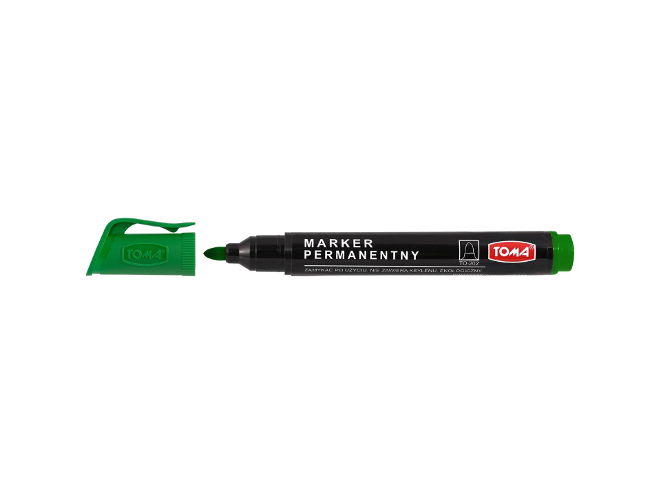 marker permanentny TOMA TO-202 zielony