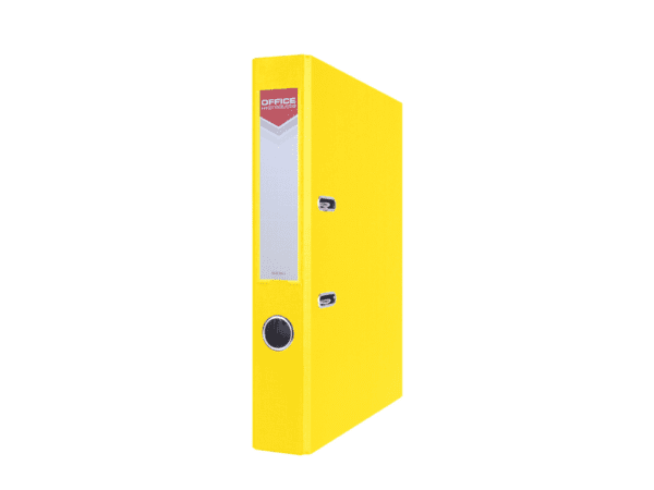 segregator A4 z mechanizmem żółty